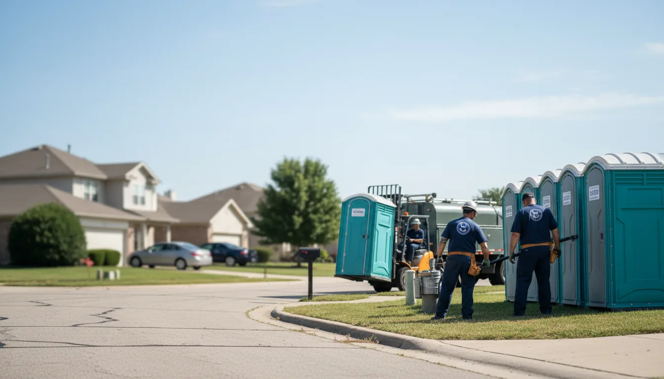 Porta Potty Rental in Manderson, SD near me